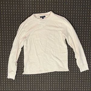 J. Crew Mercantile Cream Crewneck Longsleeve [Size M]